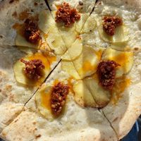 Vegan Patata at La Piccola Nonna Pizza in Stockholm