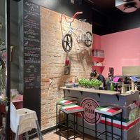 The menu!  at La Piccola Nonna Pizza in Stockholm