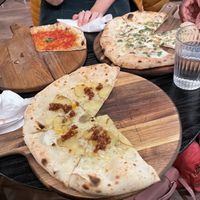 Lots of vegan options 🌱  at La Piccola Nonna Pizza in Stockholm