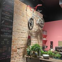 Lovely decor and set up  at La Piccola Nonna Pizza in Stockholm