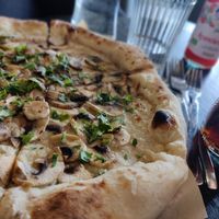 Al funghi at La Piccola Nonna Pizza in Stockholm