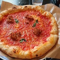 Vegan nduja pizza
  at La Piccola Nonna Pizza in Stockholm