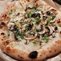 Al Funghi at La Piccola Nonna Pizza in Stockholm