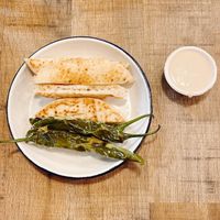 Free sides  at Miznon in Central Singapore