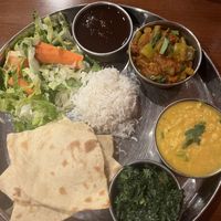 Vegan Thali  at Taj Indian Restaurant And Bar in Port St Lucie