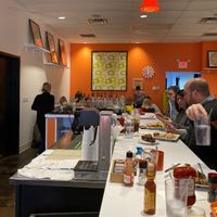 Counter. Bar in the back.  at Twisted Citrus in North Canton