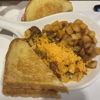 Vegan breakfast skillet  at Twisted Citrus in North Canton