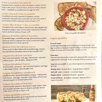 Vegan Menu  at Twisted Citrus in North Canton
