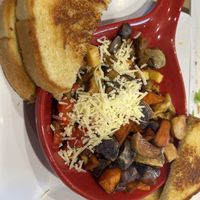 Vegan breakfast skillet  at Twisted Citrus in North Canton