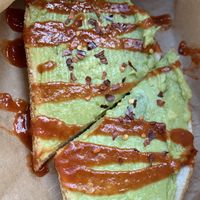Avocado toast (no goat cheese) at Frutta Bowls in Miamisburg