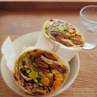 Seitan wrap at Chickpea  in Reykjavik