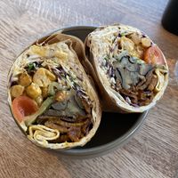 Seitan wrap  at Chickpea  in Reykjavik