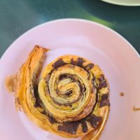 chocolate roll #Veganuary at Chaumont Vegan in Beverly Hills