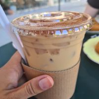 chai latte #Veganuary at Chaumont Vegan in Beverly Hills