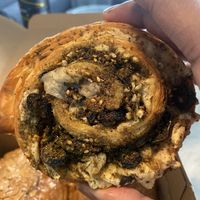 Jalapeño and cheese roll  at Chaumont Vegan in Beverly Hills