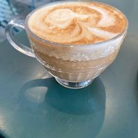 Almond Milk Cappuccino  at Chaumont Vegan in Beverly Hills
