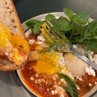 Egg cheese croissant   at Chaumont Vegan in Beverly Hills