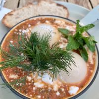 Shakshuka (4 ⭐️ )  at Chaumont Vegan in Beverly Hills