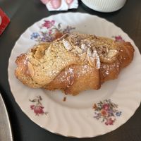 Almond croissant   at Chaumont Vegan in Beverly Hills