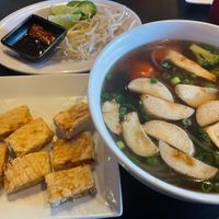 Pho my veggies at Fu Manchung in Spring