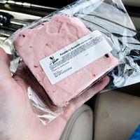 Raspberry brownie   at Vegan Taste in Toledo
