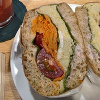 Vegan sandwich at Dohyeongdang - 도형당  in Busan