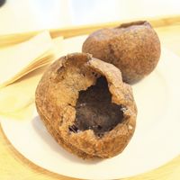 Sticky redbean filling  inside  at Dohyeongdang - 도형당  in Busan