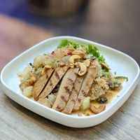 Vegan Pomelo Salad with Shandi Global Chicken at Bangkok Jam - Dhoby Ghaut in Central Singapore