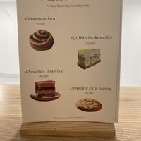 Menu  at Rawberry in Ho Chi Minh City