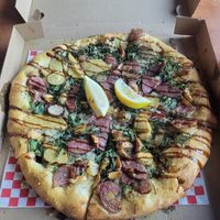 Spuddy buddy 🥔 at Hoza Pizzeria in Oakland