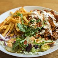 🥙 Kebap with Fries - Vöner (13,90€) at Pizza Express - Mariankatu in Helsinki