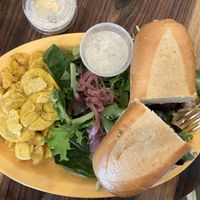   at Lakou Cafe in Brooklyn