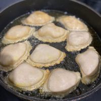 Samosas from Tulasi (vegan) at Tulasi in Krasnodar