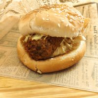 Broodje Kroket met mosterd at Last Vegas in Utrecht