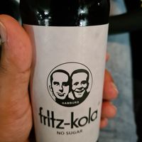 Fritz-kola no sugar at Last Vegas in Utrecht