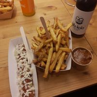 Frikandel speciaal at Last Vegas in Utrecht