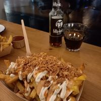 Fries rendang at Last Vegas in Utrecht
