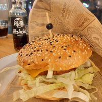 'Chicken' burger at Last Vegas in Utrecht