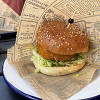 No chicken burger  at Last Vegas in Utrecht