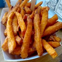 Sweet potato fries at Last Vegas in Utrecht