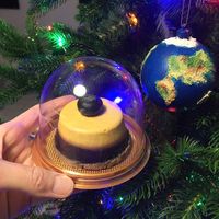 Sea buckthorn & Blueberry vegan cake at Julia Greencake in Tula