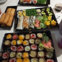 Os crepes levam ovo na massa, por isso não são recomendados para vegans at Sushi King in Vila Nova De Famalicao