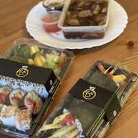Sushi vegan (tem que avisar que é vegan que quer) at Sushi King in Vila Nova De Famalicao