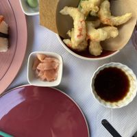 Grand sushi at 123V Browns in London