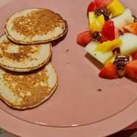 Pancakes at 123V Browns in London