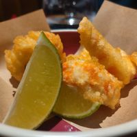 Vegan Prawn  Tempura at 123V Browns in London