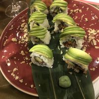Dragon roll at 123V Browns in London