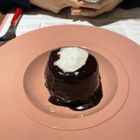 Great desert (chocolate cake)  at 123V Browns in London