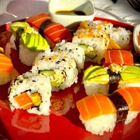 Sushi delight  at 123V Browns in London