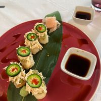 Spicy “crab"  at 123V Browns in London